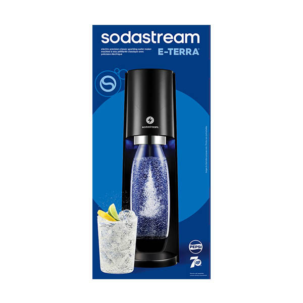 SodaStream bruiswatermachine E-Terra zwart 137141 - 1
