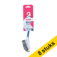 Sorbo Aanbieding: 8x Sorbo Smartbrush afwasborstel (blauw)  SSO00217