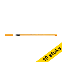 Aanbieding: 10x Stabilo Point 88 fineliner oranje