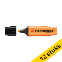 Aanbieding: 12x Stabilo BOSS markeerstift fluorescerend oranje 200007