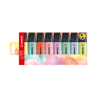 Stabilo BOSS Pastel markeerstiften assorti (8 kleuren) 206312