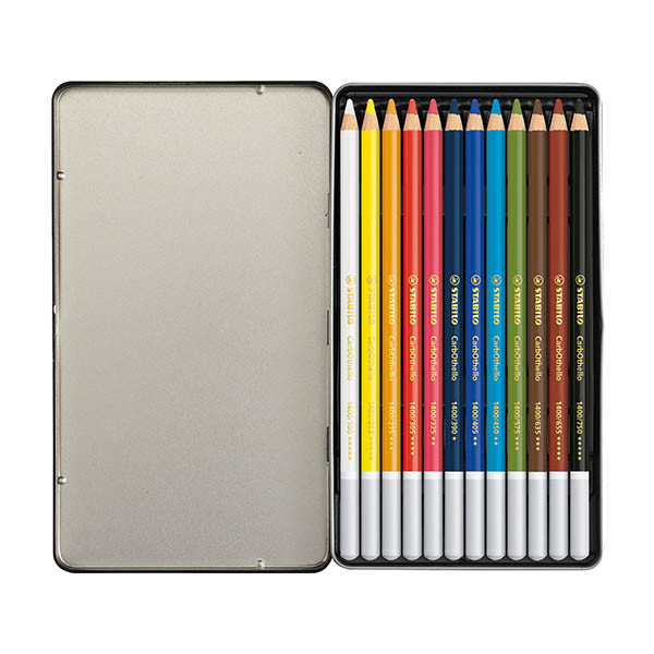 Stabilo Carbothello Arty+ pastelpotloden (12 stuks) 206100 - 3