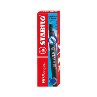 Stabilo Easy Original rollerpen navulling medium blauw (3 stuks) 6890041 200102