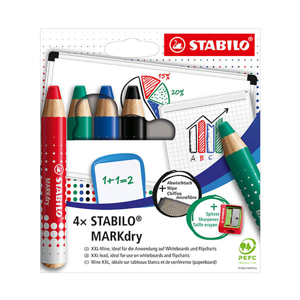 Stabilo Markdry markeerpotlood set (6 delig) 206297 - 1
