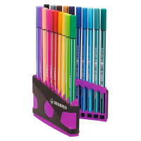Stabilo Point 68 ColorParade viltstift lila/grijs (20 stuks) 200196