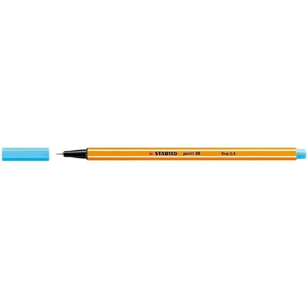 Stabilo Point 88 fineliner azuurblauw 200056 - 1