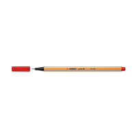 Stabilo Point 88 fineliner lichtrood 206161