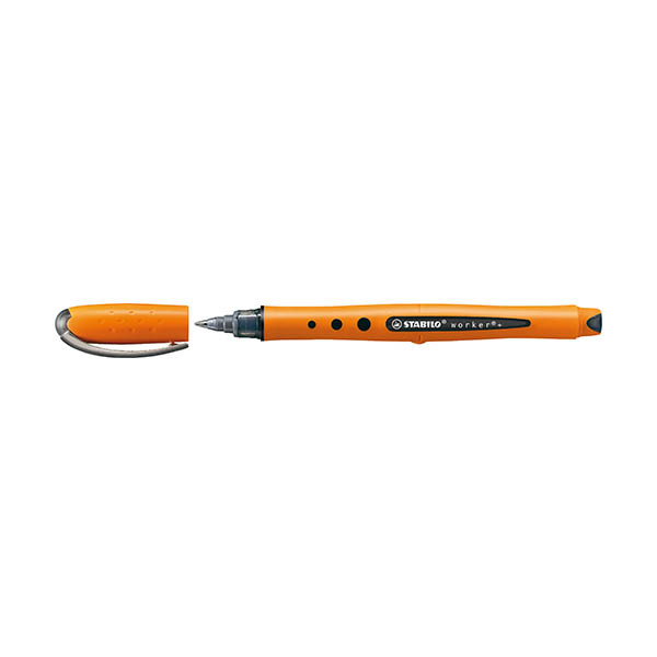 Stabilo Worker+ rollerpen zwart (0,3 mm) 206299 - 1