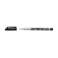 Stabilo Write-4-all permanent marker zwart (0,4 mm rond) 206150
