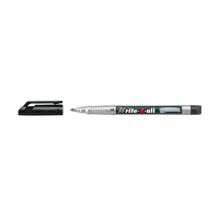 Stabilo Write-4-all permanent marker zwart (1 mm rond) 206149
