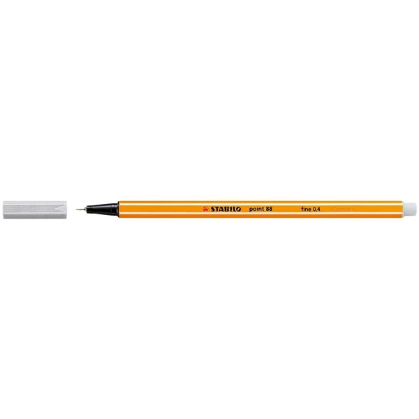 Stabilo fineliner point 88 lichtgrijs 88/94 200064 - 1