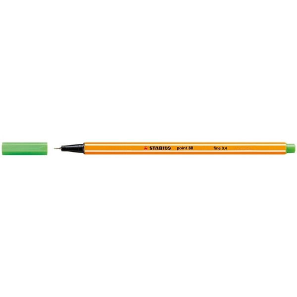 Stabilo fineliner point 88 lichtgroen 88/43 200040 - 1