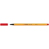 Stabilo fineliner point 88 rood 88/40 200020