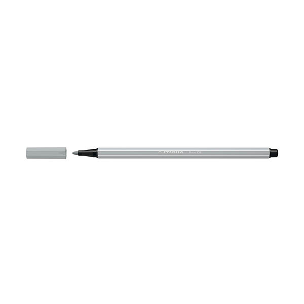 Stabilo point 68 viltstift licht koud grijs 200178 - 1