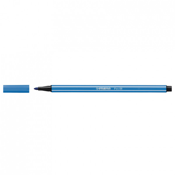 Stabilo point 68 viltstift ultramarijn blauw 68-41 200176 - 1