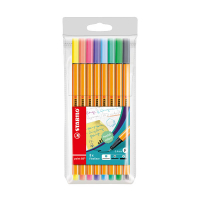 Stabilo point 88 finelinerset pastel (8 stuks) 206280