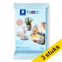 Aanbieding: 3x Fimo air klei 500 g beige | 43 424658