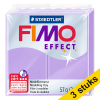Aanbieding: 3x Fimo effect klei 57g lila | 605 424678 - 1