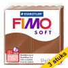 Aanbieding: 3x Fimo soft klei 57g caramel | 7 424705 - 1