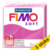 Aanbieding: 3x Fimo soft klei 57g framboos | 22 424681 - 1