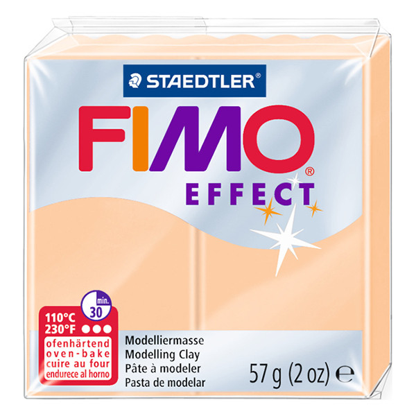 Staedtler Fimo effect klei 57g perzik | 405 8020-405 424582 - 1