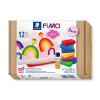 Staedtler Fimo klei soft 25g basis (9 stuks) 802310 209645 - 1