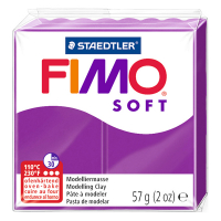Staedtler Fimo klei soft 57g purperpaars | 61 8020-61 424556