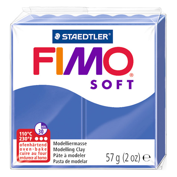 Staedtler Fimo soft klei 57g briljantblauw | 33 8020-33 424500 - 1