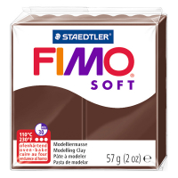 Staedtler Fimo soft klei 57g choco | 75 8020-75 424524