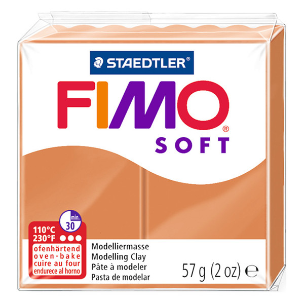 Staedtler Fimo soft klei 57g cognac | 76 8020-76 424526 - 1