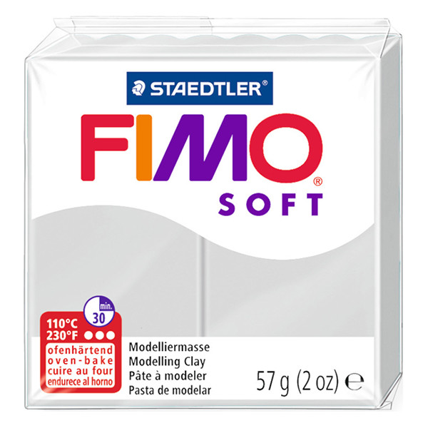 Staedtler Fimo soft klei 57g dolfijngrijs | 80 8020-80 424634 - 1