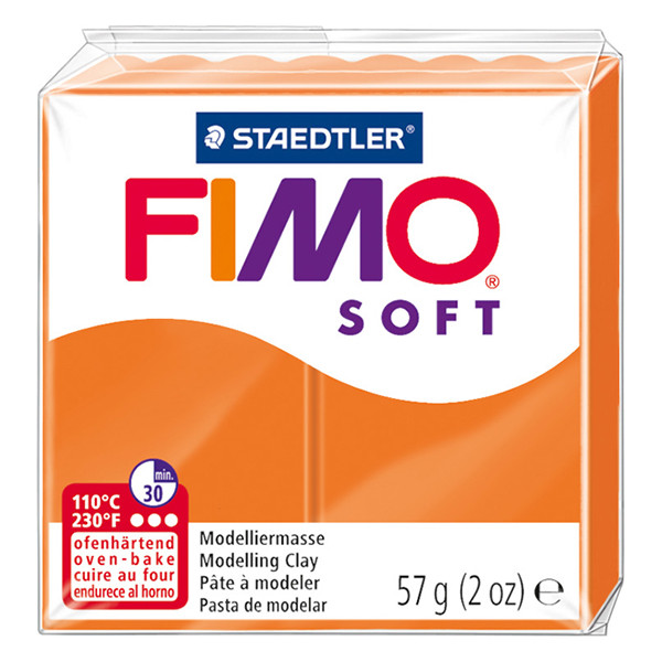 Staedtler Fimo soft klei 57g mandarijn | 42 8020-42 424580 - 1