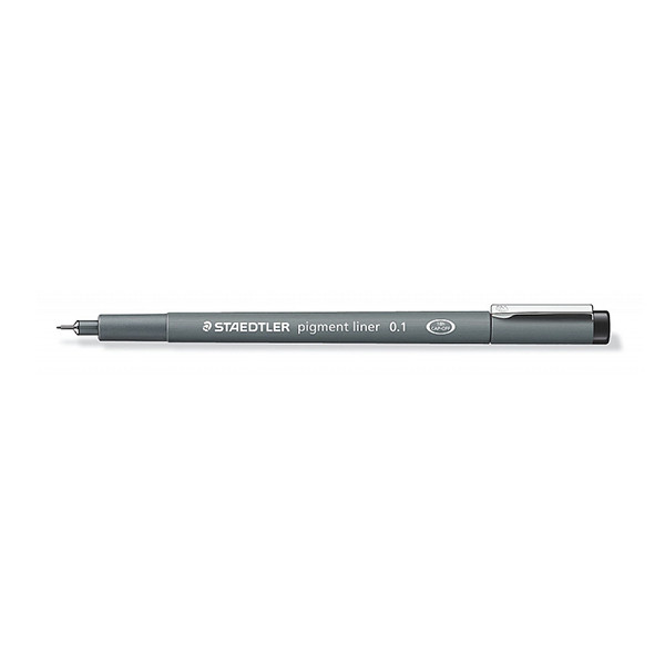 Staedtler Lumocolor 308 fineliner zwart (0,1 mm) 30801-9 209630 - 1