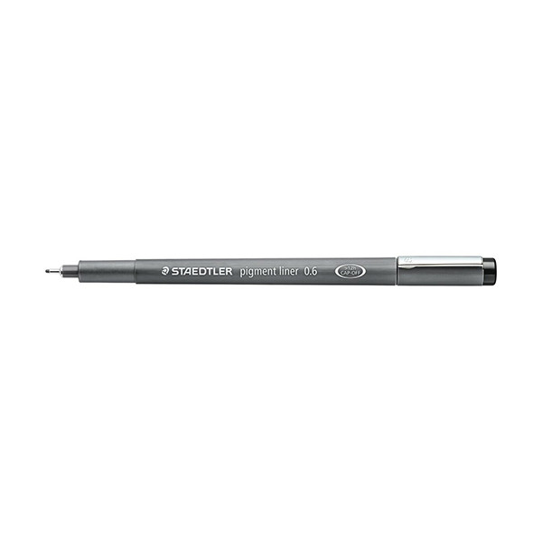 Staedtler Lumocolor 308 fineliner zwart (0,6 mm) 30806-9 209635 - 1