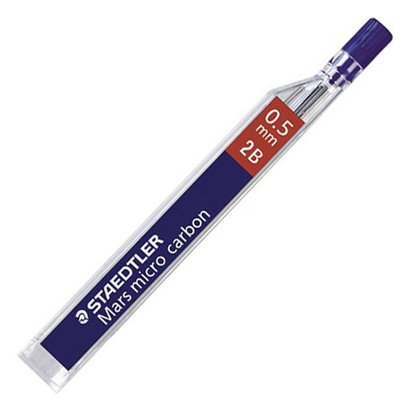 Staedtler Mars micro navulling vulpotlood 0,5 mm (12 navullingen) 25005-HB 209607 - 1