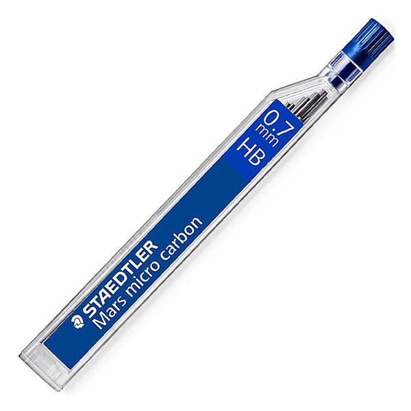 Staedtler Mars micro vulpotlood vulling 0,7 mm (12 vullingen) 25007-HB 209540 - 1