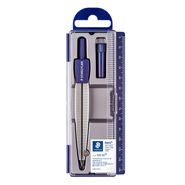 Staedtler Noris 550 schoolpasser 124 mm 55050 209521 - 1