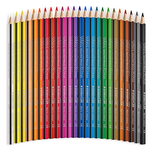 Staedtler Noris colour driekantige kleurpotloden (24 stuks) 187C24 209573 - 2