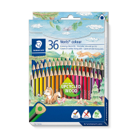 Staedtler Noris colour driekantige kleurpotloden (36 stuks) 187CD36 209574