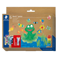 Staedtler Noris junior vingerverf (6 potjes) 8816 209565