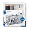 Staedtler mixed charcoal kleurpotloden set 61100C 209642 - 1