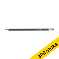 Aanbieding: 25x Staples potloden met gom (HB) (12 stuks)