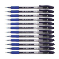 Staples Aura gelpen blauw 0,7 mm (12 stuks) 297987