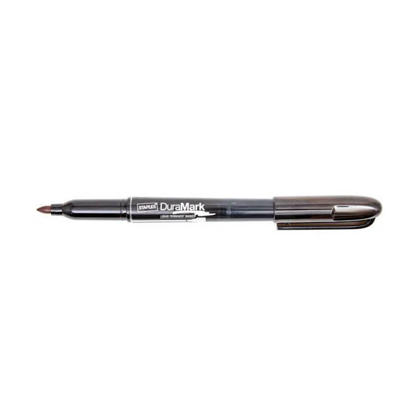 Staples DuoMark permanent marker zwart (1,5 - 3 mm rond) 50649 068836 - 1