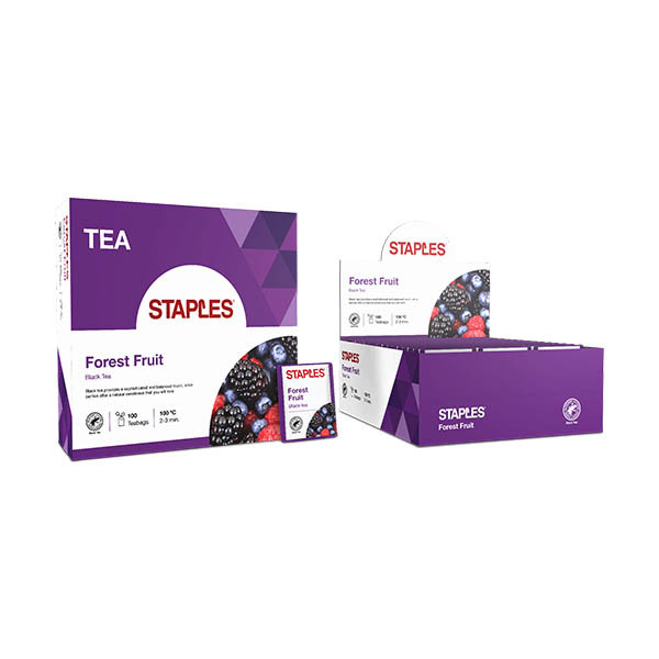 Staples Forest Fruit thee (100 stuks) 298126 - 1