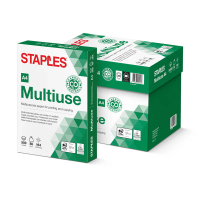 Staples Multiuse papier 1 doos van 2500 vel A4 - 80 grams  068837