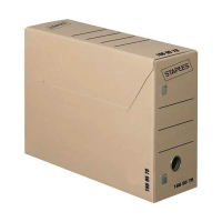 Staples archiefdoos A4/folio 115 x 370 x 265 mm (50 stuks) 1669578 068816