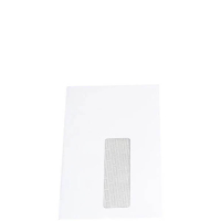 Staples dienstenvelop wit 156 x 220 mm - EA5 venster rechts zelfklevend (100 stuks) 298409