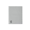 Staples grijze genummerde tabbladen A4 met 10 tabs  (23-gaats) 297946 - 1