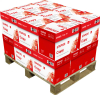 Staples kopieerpapier mini pallet 16 dozen van 2500 vellen A4 - 80 g/m²